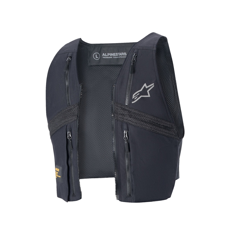 Alpinestars Techdura μαύρο ανακλαστικό μπουφάν μοτοσικλέτας