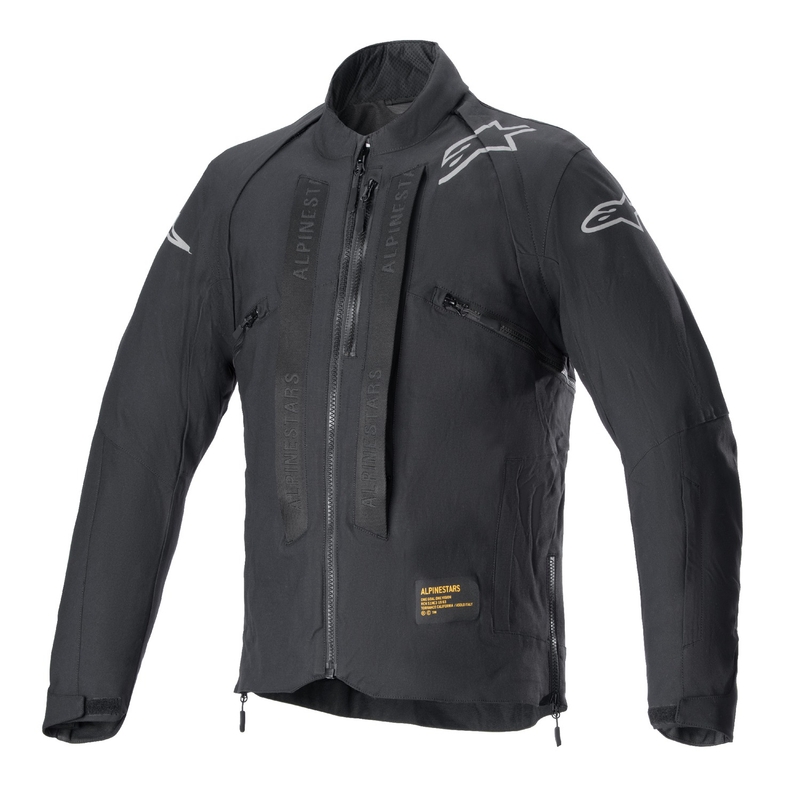 Alpinestars Techdura μαύρο ανακλαστικό μπουφάν μοτοσικλέτας
