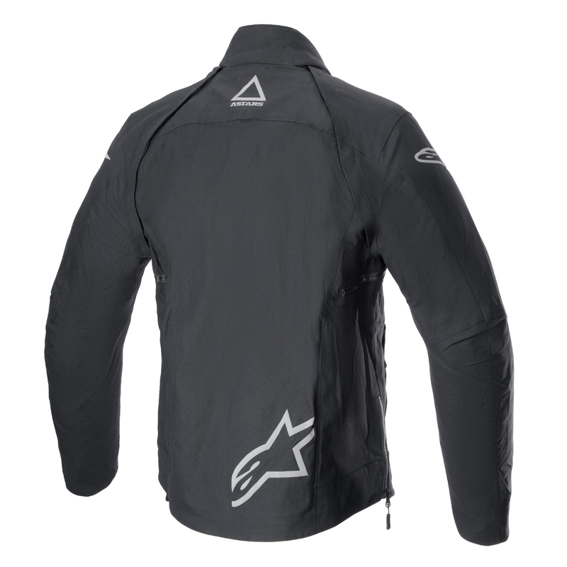 Alpinestars Techdura μαύρο ανακλαστικό μπουφάν μοτοσικλέτας