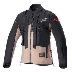 Alpinestars Techdura Μαύρο και καφέ μπουφάν μοτοσικλέτας
