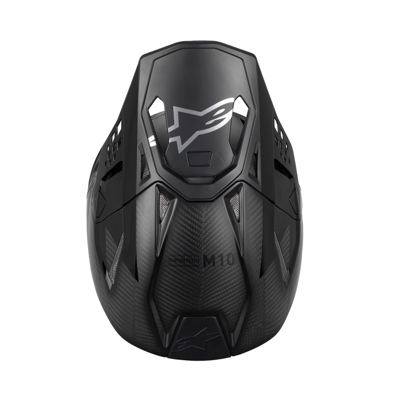Alpinestars Supertech S-M10 Fame κράνος motocross γυαλιστερό/ματ carbon
