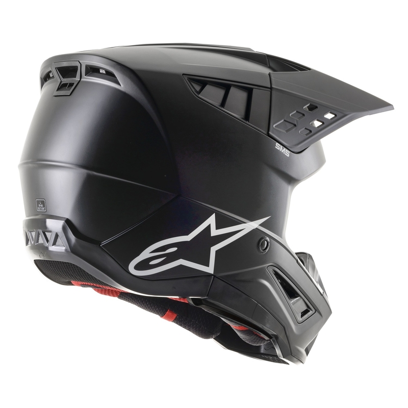 Alpinestars S-M5 Solid Motocross κράνος μαύρο ματ