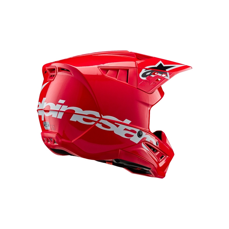 Alpinestars S-M5 Corp κόκκινο κράνος motocross