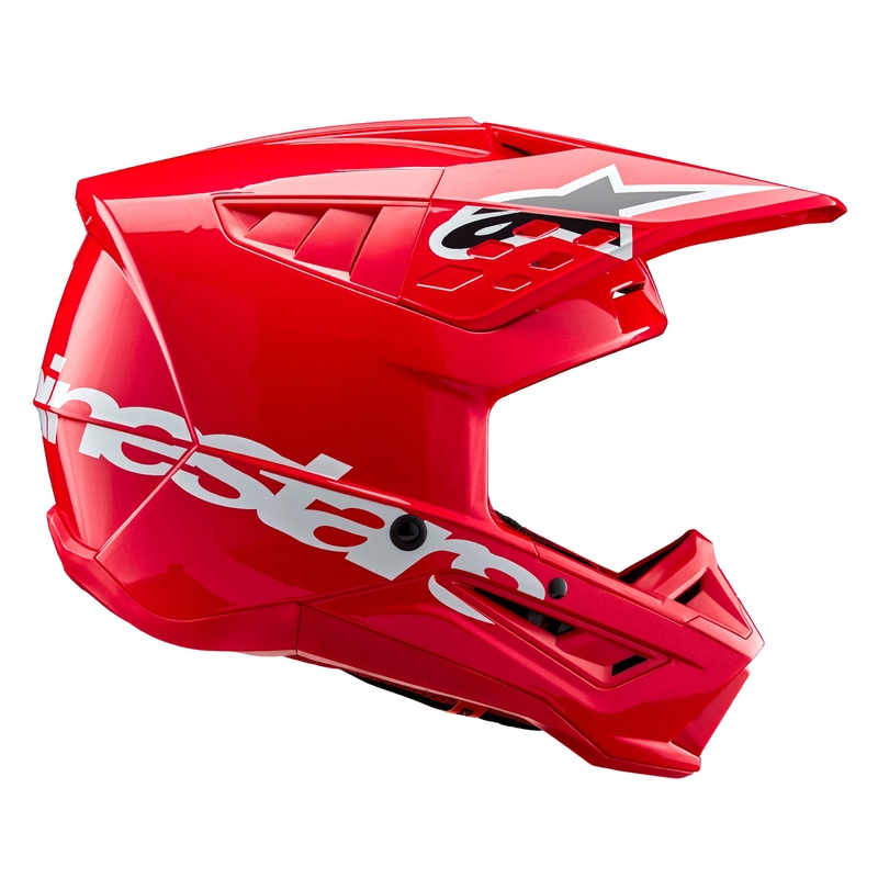 Alpinestars S-M5 Corp κόκκινο κράνος motocross