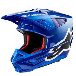Alpinestars S-M5 Corp κράνος motocross μπλε