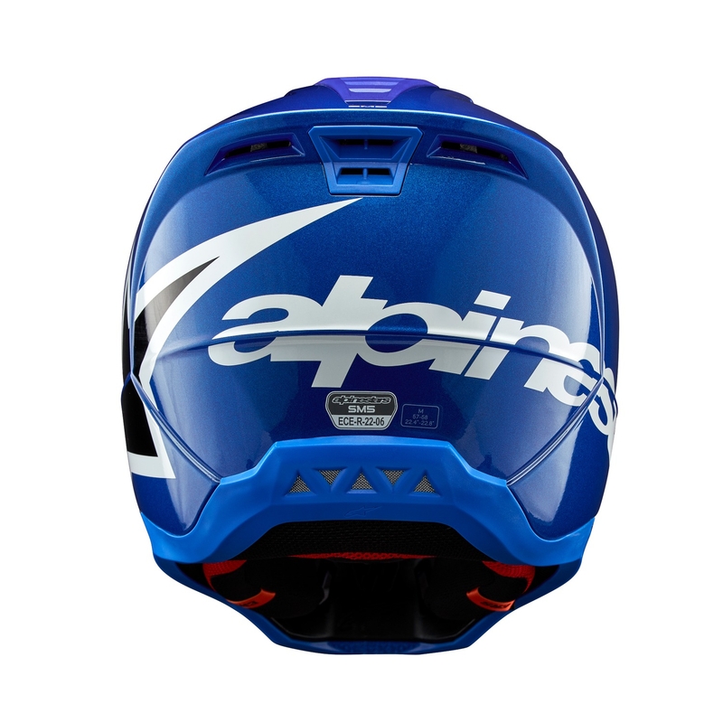 Alpinestars S-M5 Corp κράνος motocross μπλε