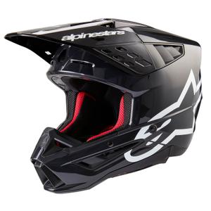Alpinestars S-M5 Corp κράνος motocross σκούρο γκρι