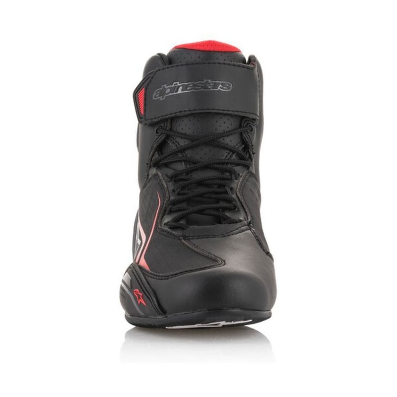 Alpinestars Faster-3 μαύρες-γκρι-κόκκινες μπότες μοτοσικλέτας