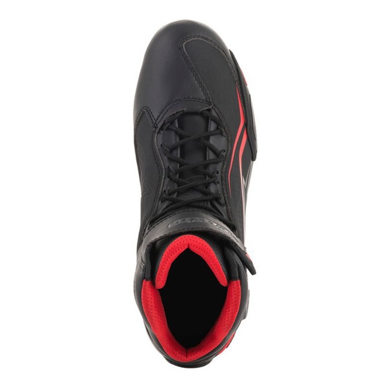 Alpinestars Faster-3 μαύρες-γκρι-κόκκινες μπότες μοτοσικλέτας