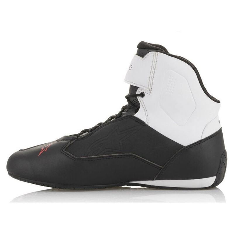 Alpinestars Faster-3 μαύρες, λευκές και κόκκινες μπότες μοτοσικλέτας
