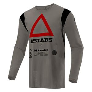 Alpinestars Techdura φανέλα motocross καφέ