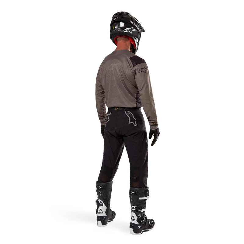 Alpinestars Techdura φανέλα motocross καφέ