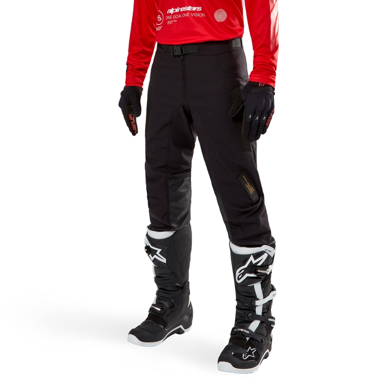Alpinestars Techdura Motocross παντελόνι μαύρο