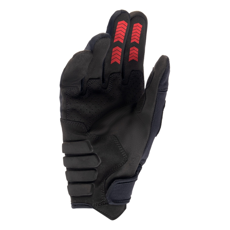 Alpinestars Techdura γάντια motocross μαύρα και κόκκινα