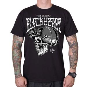 T-shirt Black Heart Mad Mike μαύρο
