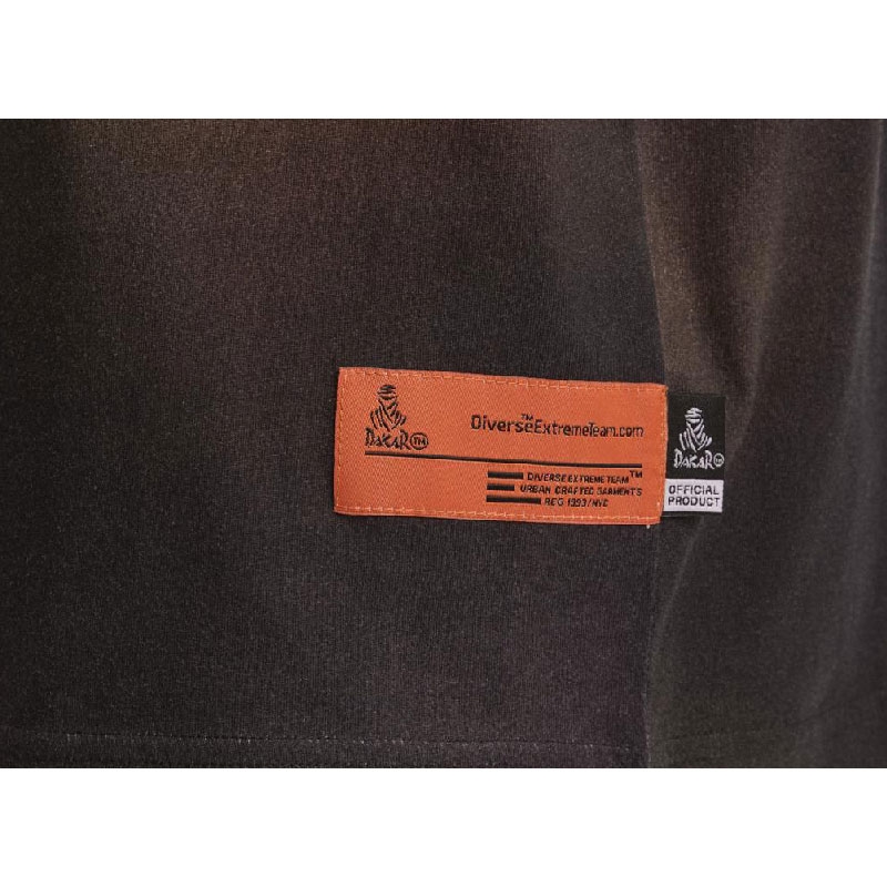 T-shirt Dakar DES 5 καφέ παραλλαγή