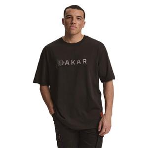T-shirt Dakar DES 6 μαύρο