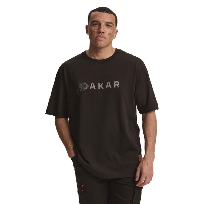 T-shirt Dakar DES 6 μαύρο