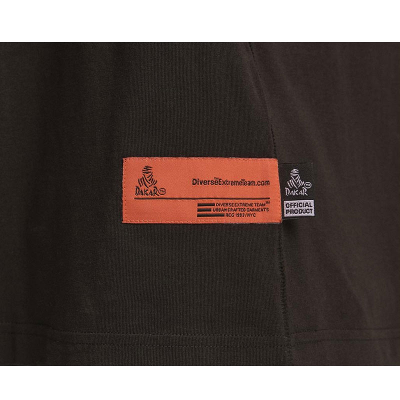 T-shirt Dakar DES 6 μαύρο