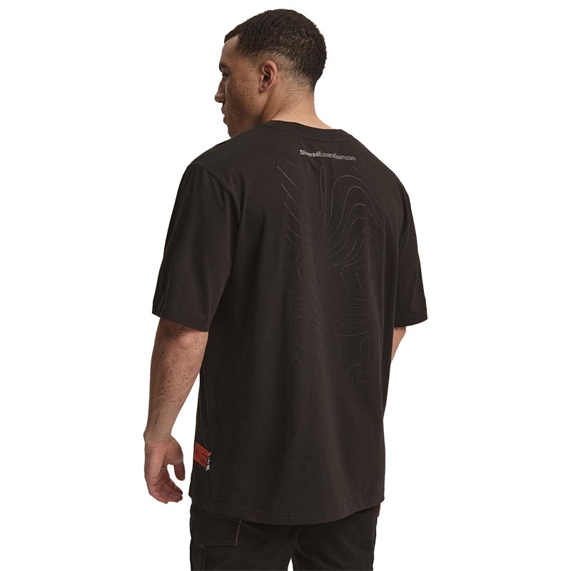 T-shirt Dakar DES 6 μαύρο