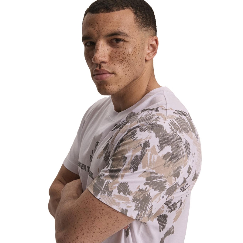 T-shirt Dakar Desert 03 λευκό