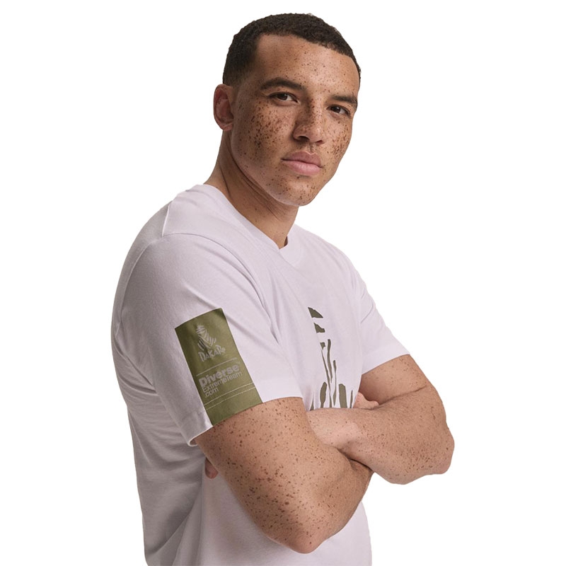 T-shirt Dakar Desert 04 λευκό