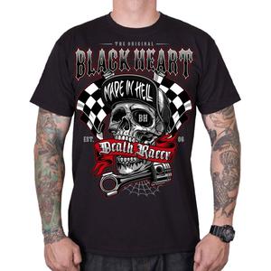 T-shirt Black Heart Death Racer μαύρο