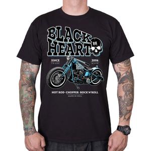 T-shirt Black Heart Blue Bobber μαύρο