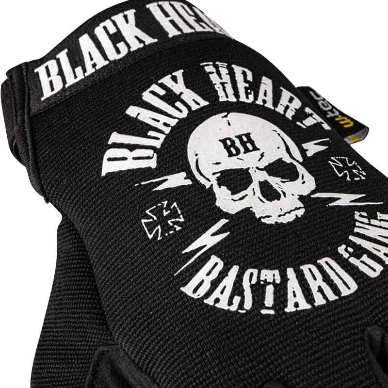 Rukavice na chopper Black Heart W-TEC Radegester černé