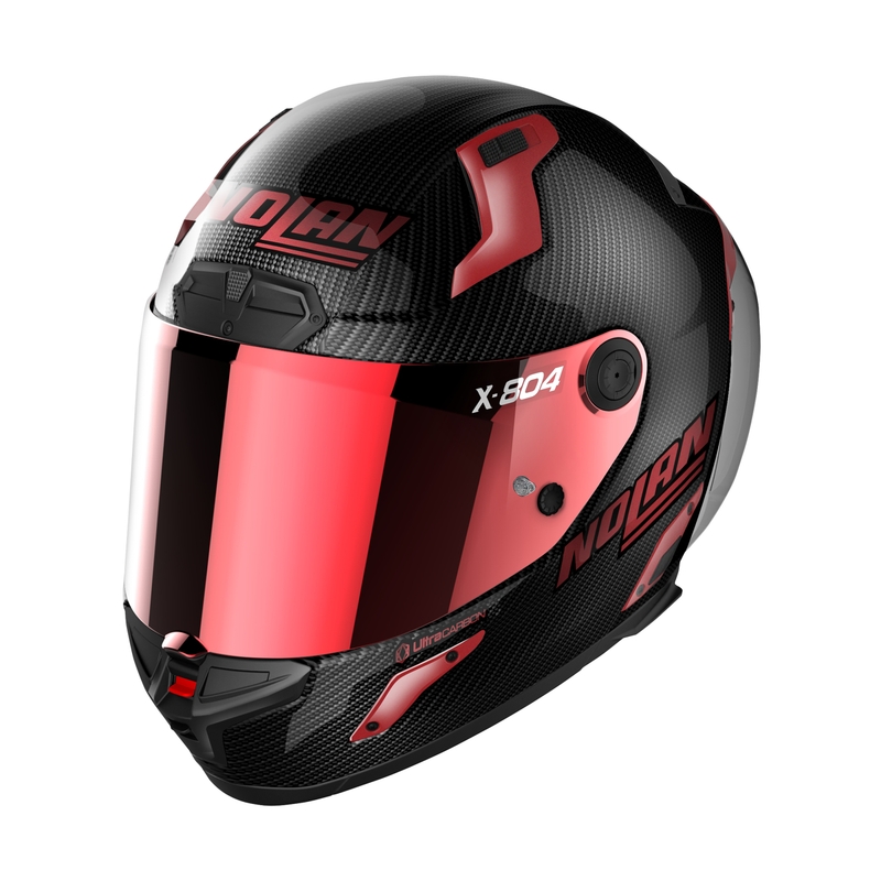 Nolan X-804 RS Ultra Carbon Iridium Edition Black-Red Integral κράνος μοτοσικλέτας