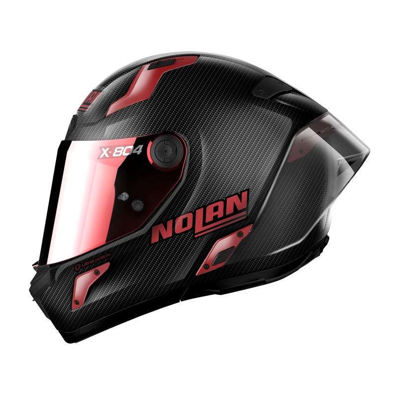Nolan X-804 RS Ultra Carbon Iridium Edition Black-Red Integral κράνος μοτοσικλέτας