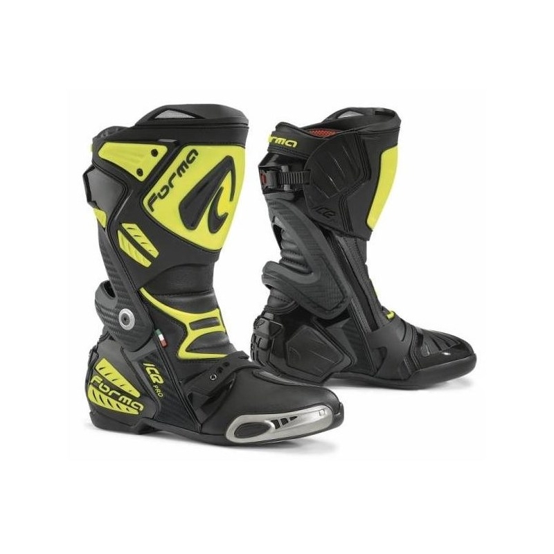 Boty na motorku Forma Ice Pro černo-fluo žluté výprodej