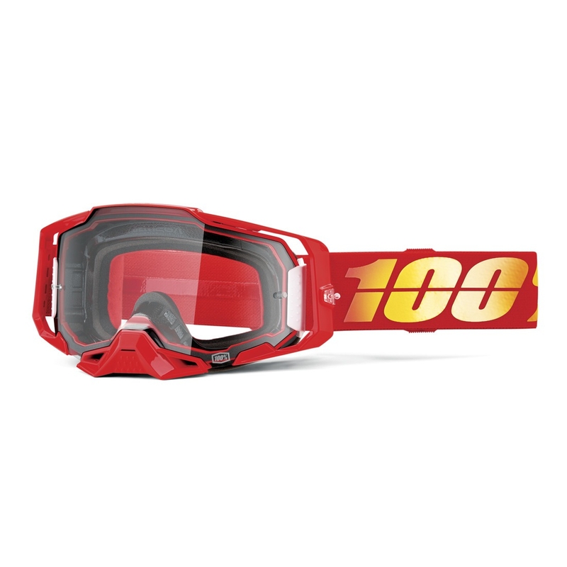Γυαλιά motocross 100% ARMEGA Nuketown clear plexi