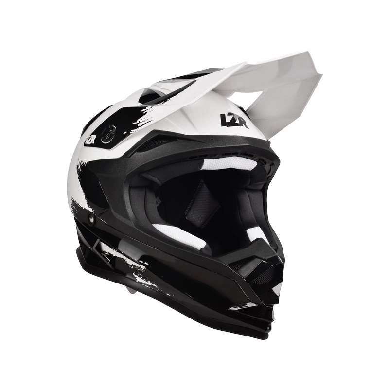 Motokrosová přilba Lazer OR-1 Ripper bílo-černá
