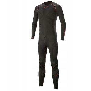 Alpinestars Ride Tech Lite 1 PC μαύρο και κόκκινο θερμικό κοστούμι