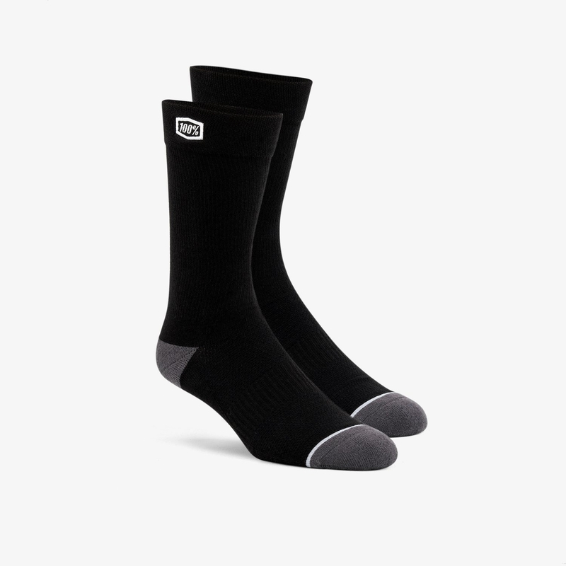 Κάλτσες 100%-USA Solid Black