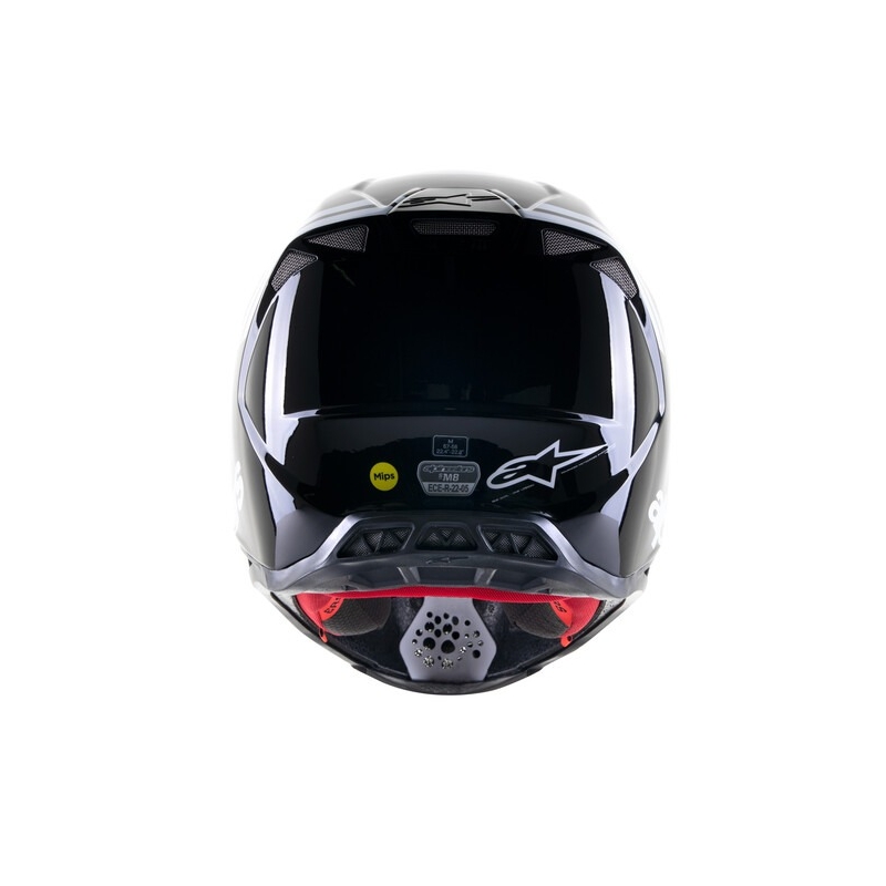 Alpinestars Supertech S-M8 Radium 2 Κράνος Motocross μαύρο και λευκό
