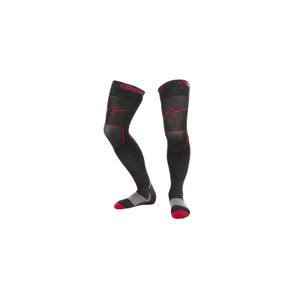 Alpinestars MX μαύρες και κόκκινες κάλτσες με τιράντες