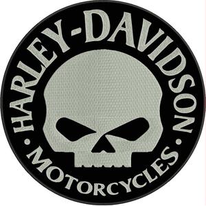 Patch H-D Μοτοσικλέτες μαύρο και άσπρο