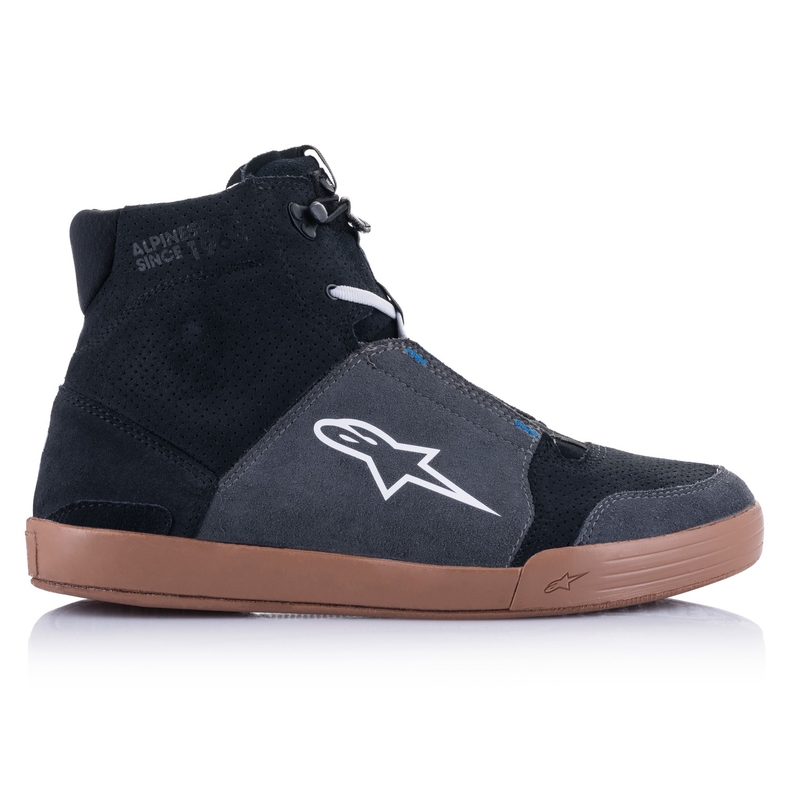 Alpinestars Chrome Μπότες μοτοσικλέτας Μαύρο-Γκρι-Καφέ-Μπλε
