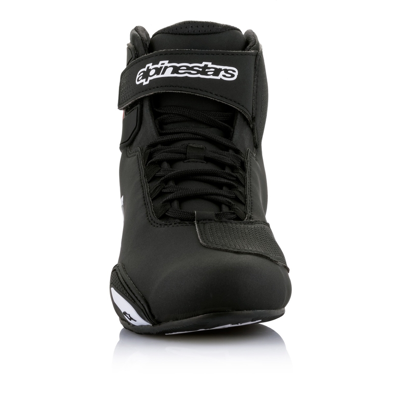 Alpinestars Μπότες μοτοσικλέτας Sector Black-White-Fluo Red
