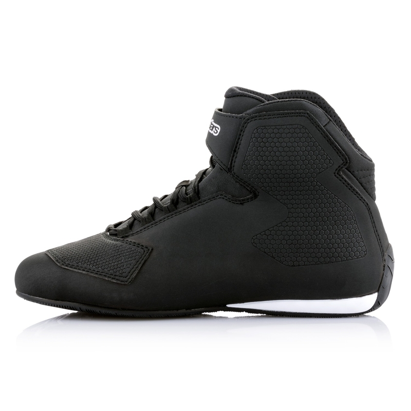 Alpinestars Μπότες μοτοσικλέτας Sector Black-White-Fluo Red
