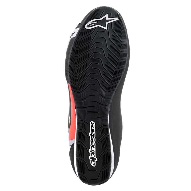 Alpinestars Μπότες μοτοσικλέτας Sector Black-White-Fluo Red