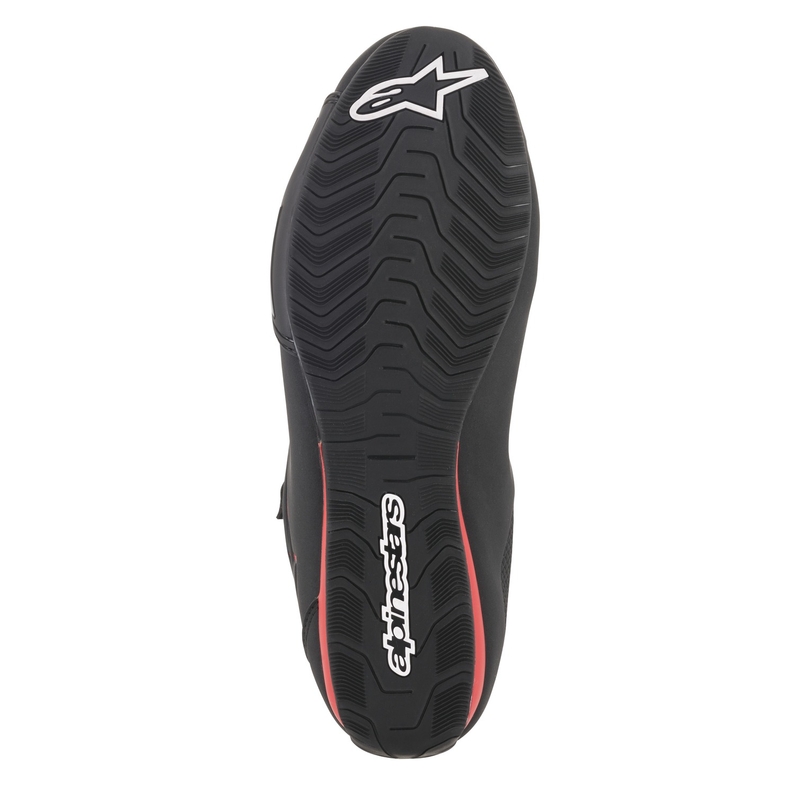 Alpinestars Sector Μπότες μοτοσικλέτας σε μαύρο και κόκκινο χρώμα