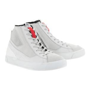 Alpinestars Stated μπότες μοτοσικλέτας λευκές και γκρι