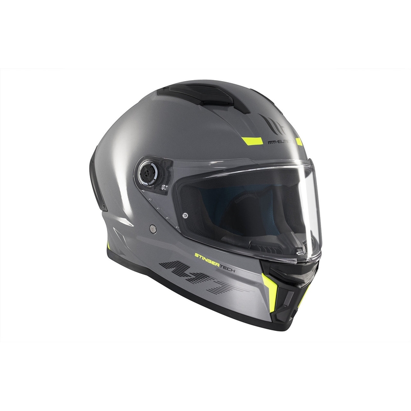 MT Stinger 2 Solid Gloss Grey Integral κράνος μοτοσικλέτας