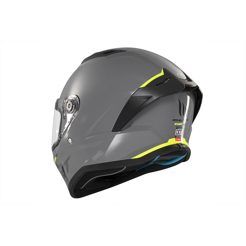 MT Stinger 2 Solid Gloss Grey Integral κράνος μοτοσικλέτας