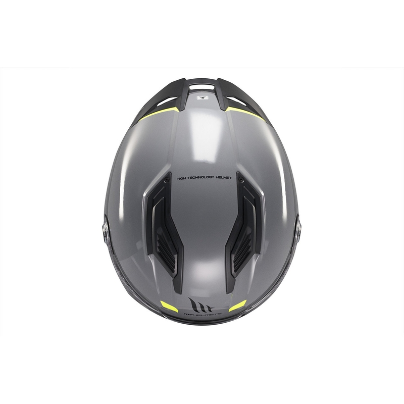 MT Stinger 2 Solid Gloss Grey Integral κράνος μοτοσικλέτας