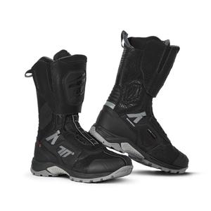 Μπότες μοτοσικλέτας SEVENTY DEGREES SD-BA6 Stelvio High μαύρο-γκρι