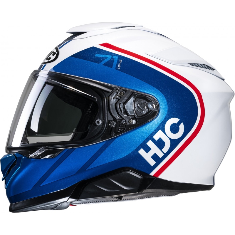 Integrální přilba na motorku HJC RPHA 71 Mapos MC21 červeno-modro-bílá - II. jakost